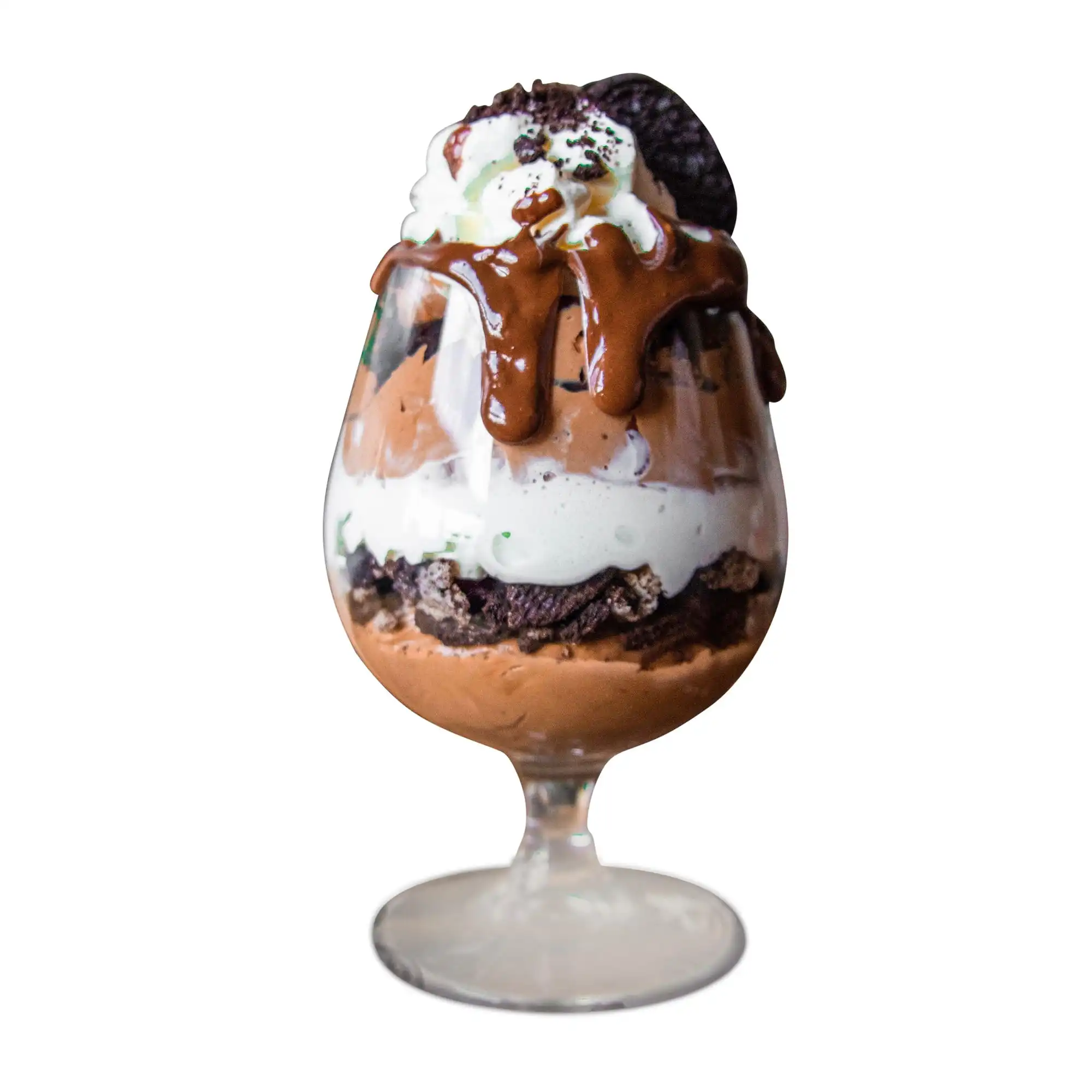 Food photography of ice cream on white background using DoMyShoot  