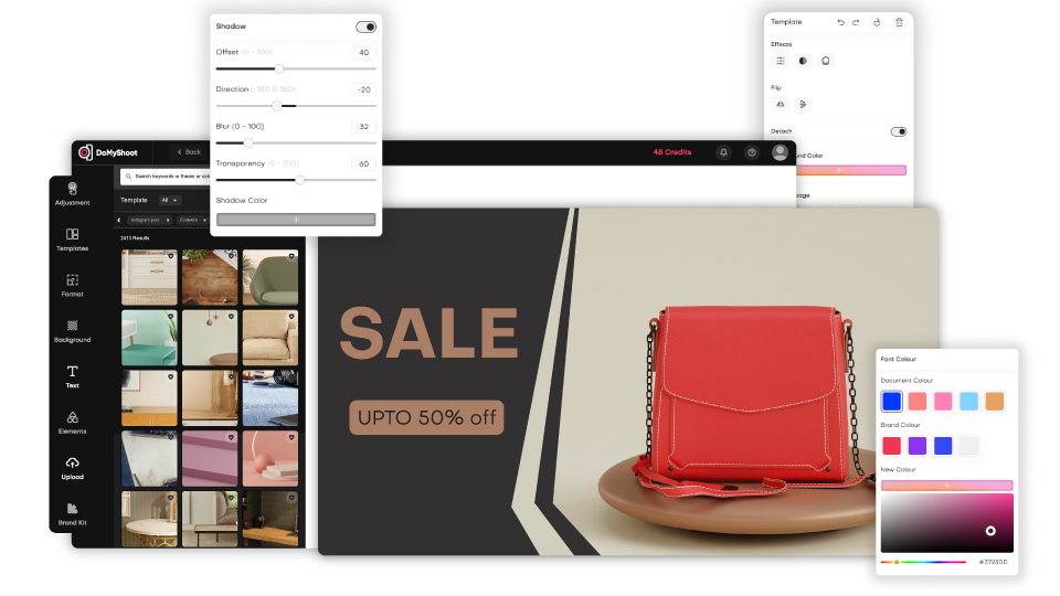 DoMyShoot is an eCommerce Product Photography Editor 